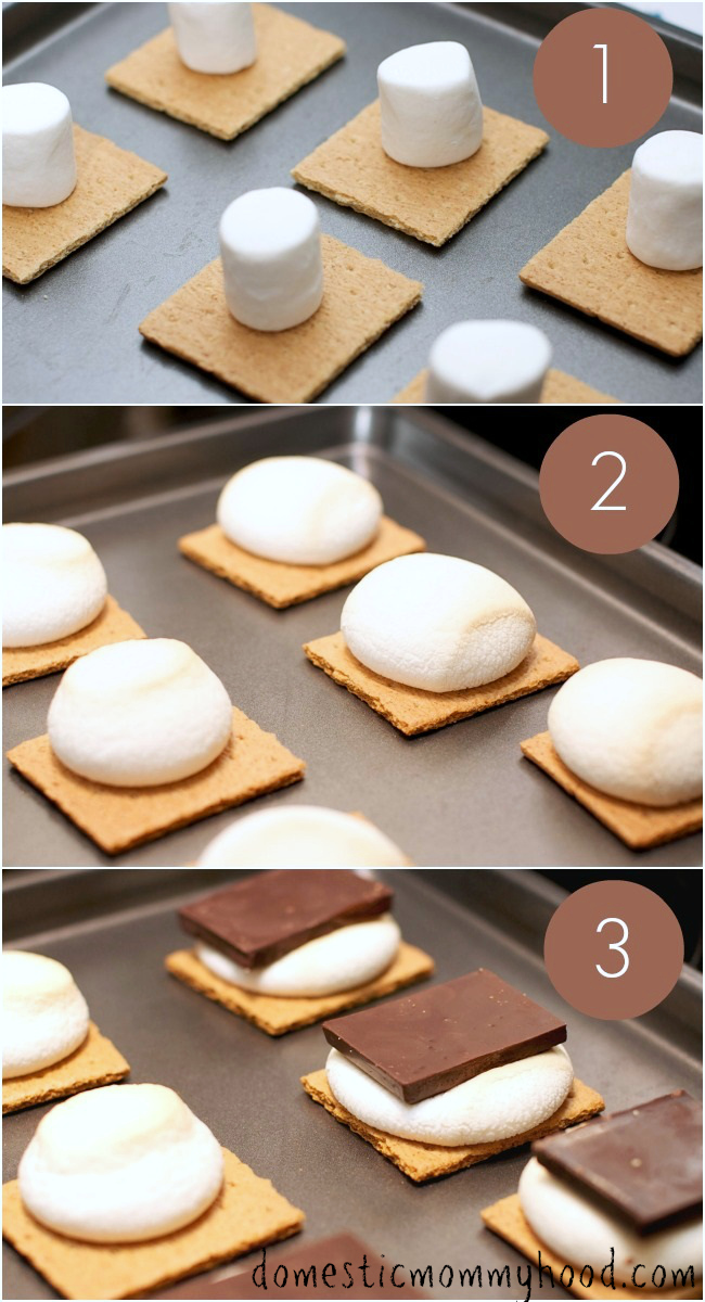 How To Make S mores In The Oven Domestic Mommyhood