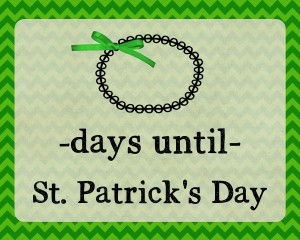 st patricks day countdown clock facebook