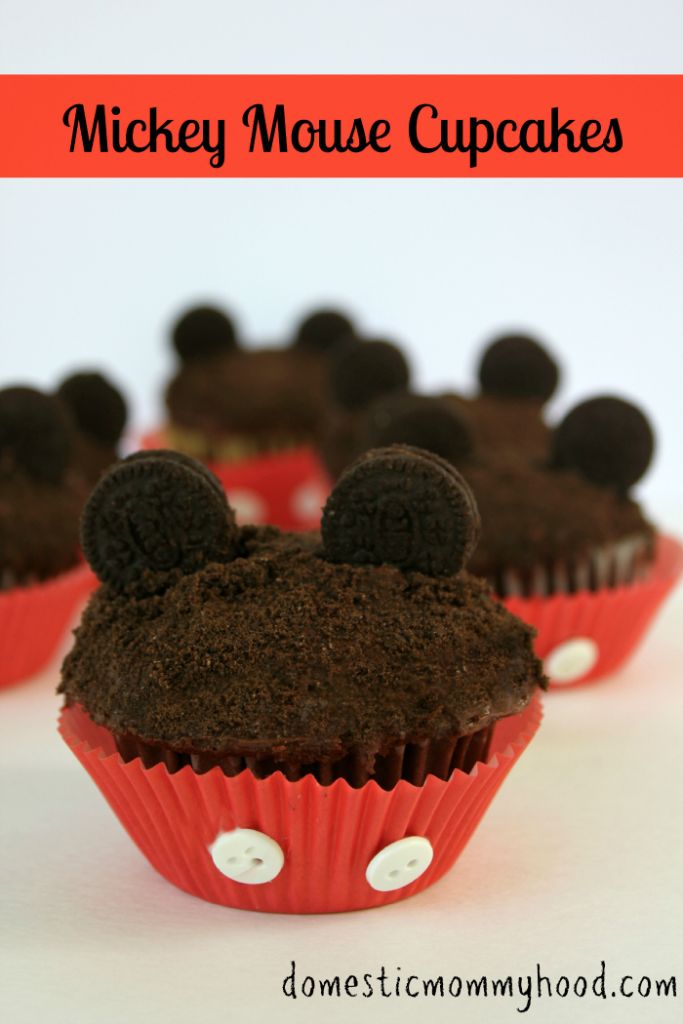 mickey mouse cupcakes birthday