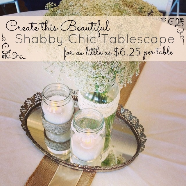 Shabby Chic Tablescape