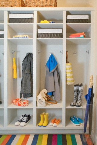 organizational tips for your mud room