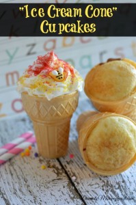 ice cream cone cupcake