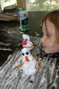 summertime snowman