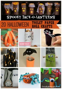 diy project halloween decorations using toilet paper