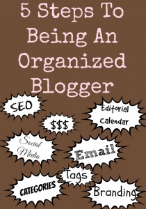 organized blogger