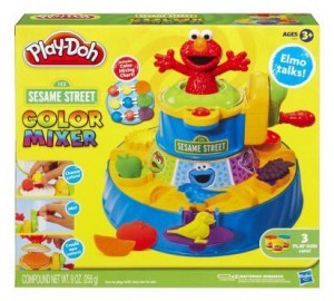 play doh elmo color mixer