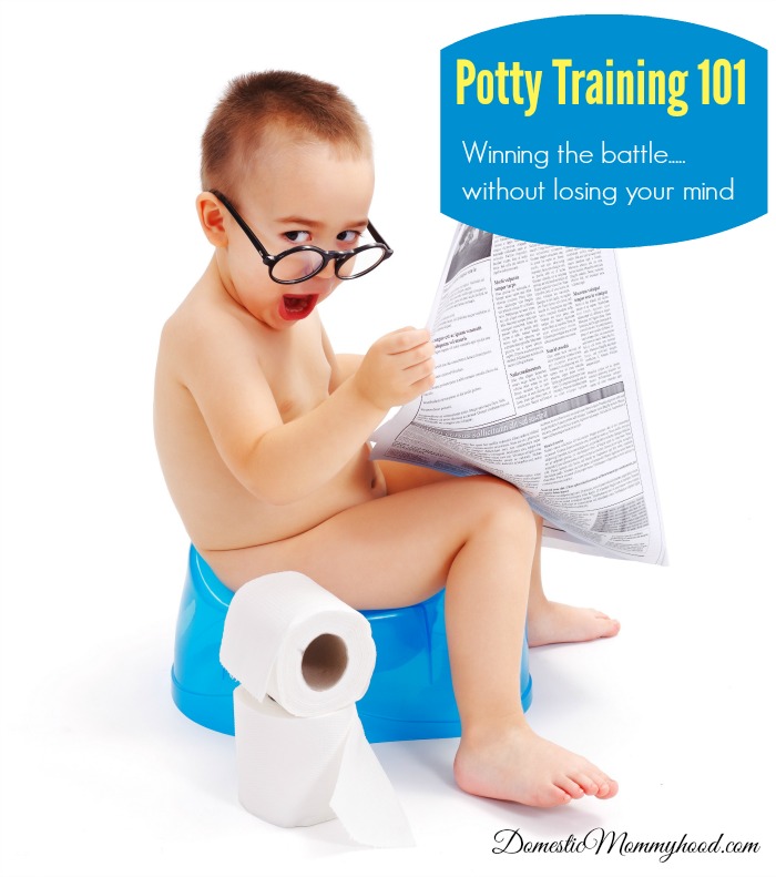 Potty Training 101 (How to win the battle without losing your mind) -  Domestic Mommyhood