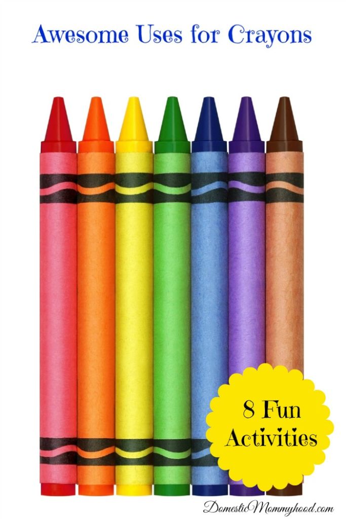 uses for crayons