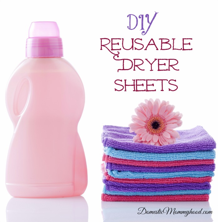 diy reusable dryer sheets