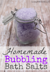 gifts in a jar bath salts