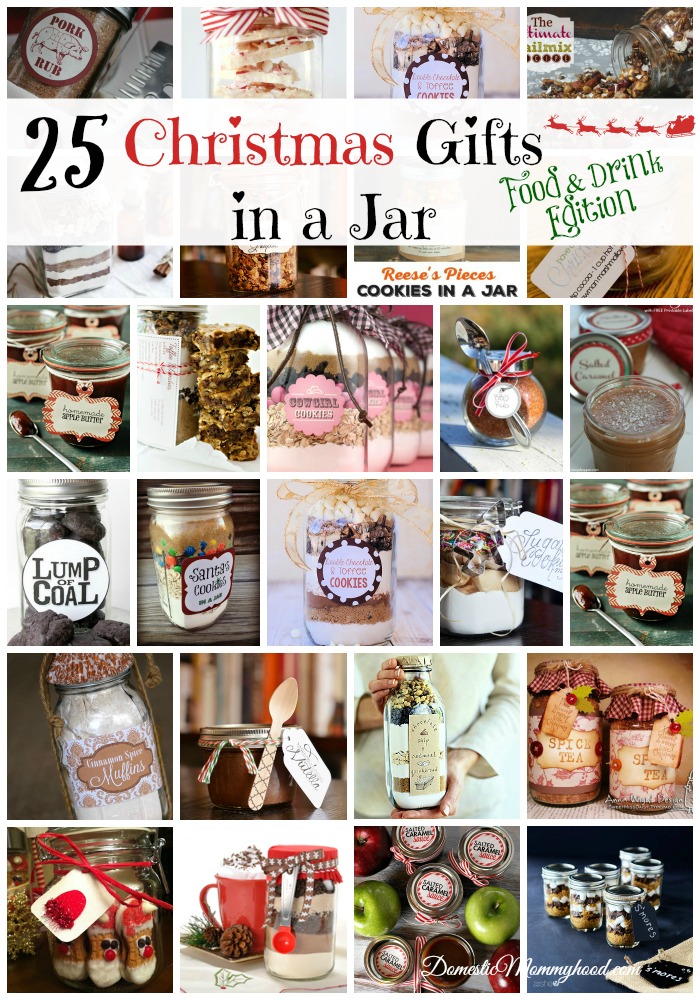 Christmas DIY Gifts in a Jar (Food and Drink Edition) - Domestic Mommyhood
