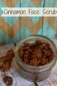 cinnamon face scrub