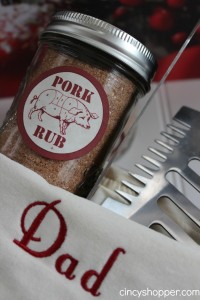 pork rub in a jar