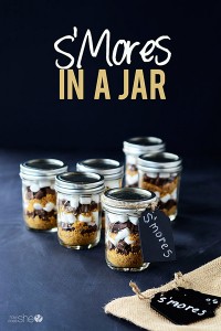 smores in a jar