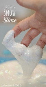 shivery snow slime Science Experiments