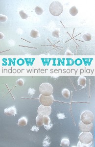 snow window Preschool Winter Activities