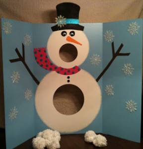 snowman activity Preschool Winter Activities