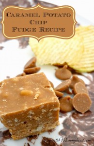 Caramel Potato Chip Fudge Recipe