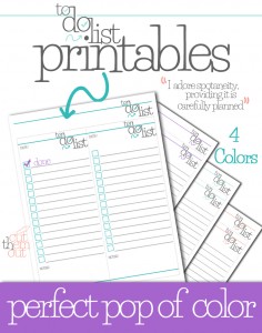 To Do List Printables