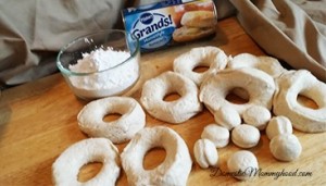 homemade doughnuts