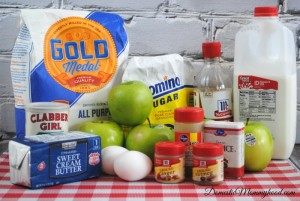 Irish Apple Cake Ingredients