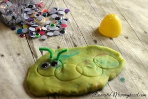 stamping easter egg craft for kids
