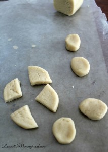 bunny butt cookies making feet