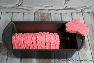 how to make a shape inside of a cake in process 2