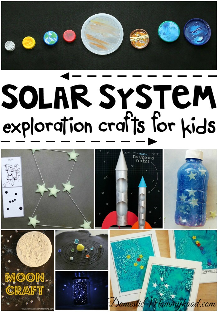 solar system cardboard