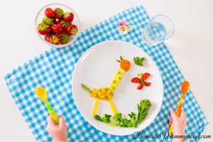 How to Get Picky Eaters Excited About Vegetables pretty plate