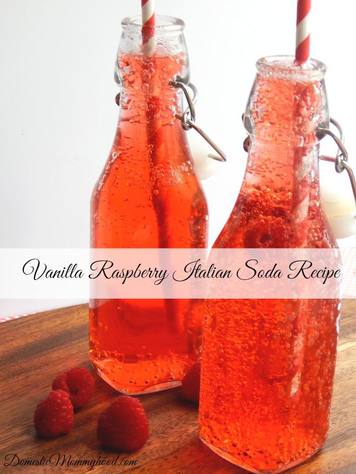 Vanilla Raspberry Italian Soda Recipe