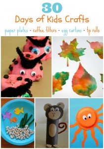 30 days of kids crafts