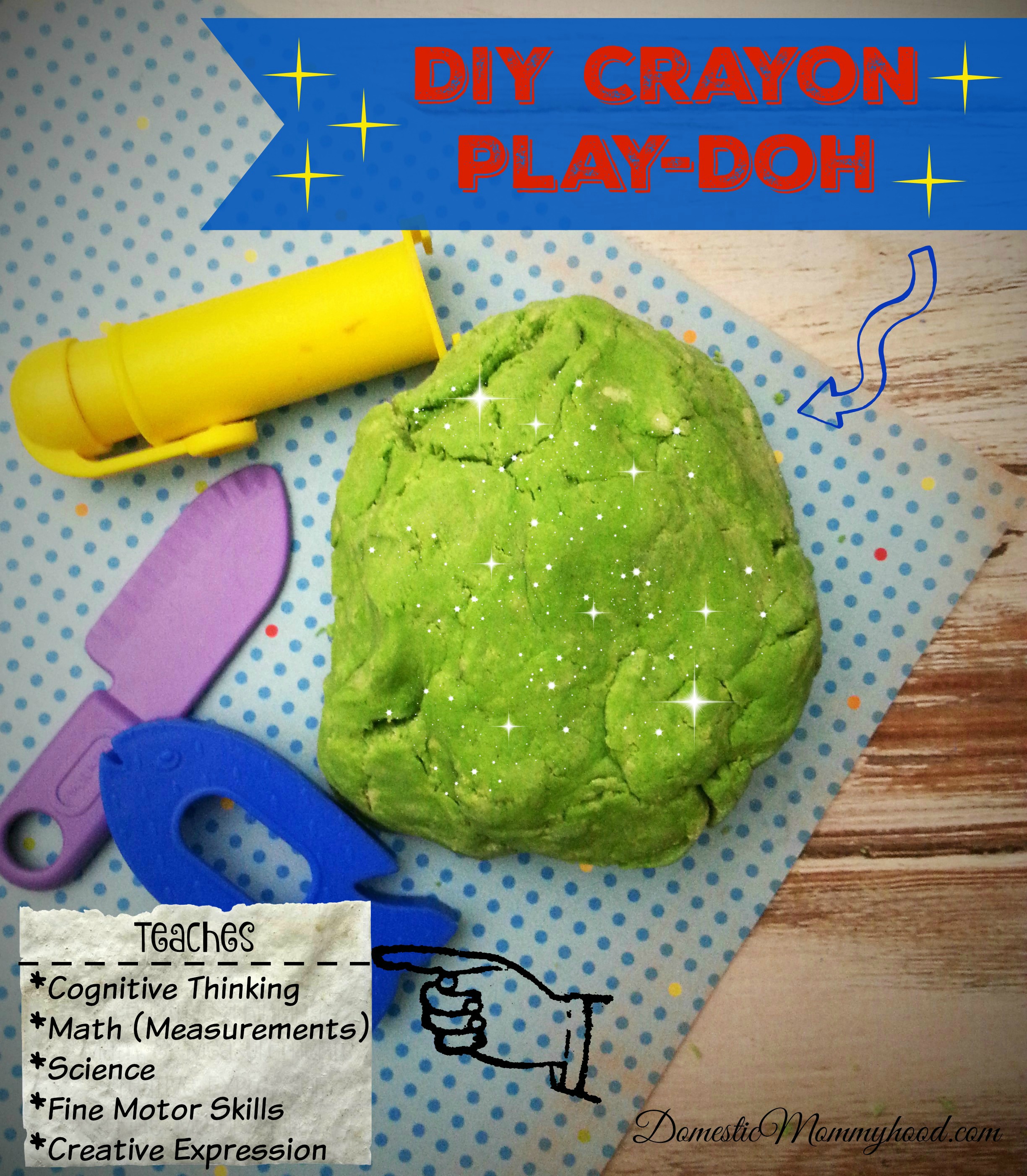 DIY Crayon Play-Doh