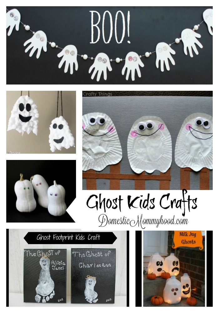 Ghost Kids Crafts