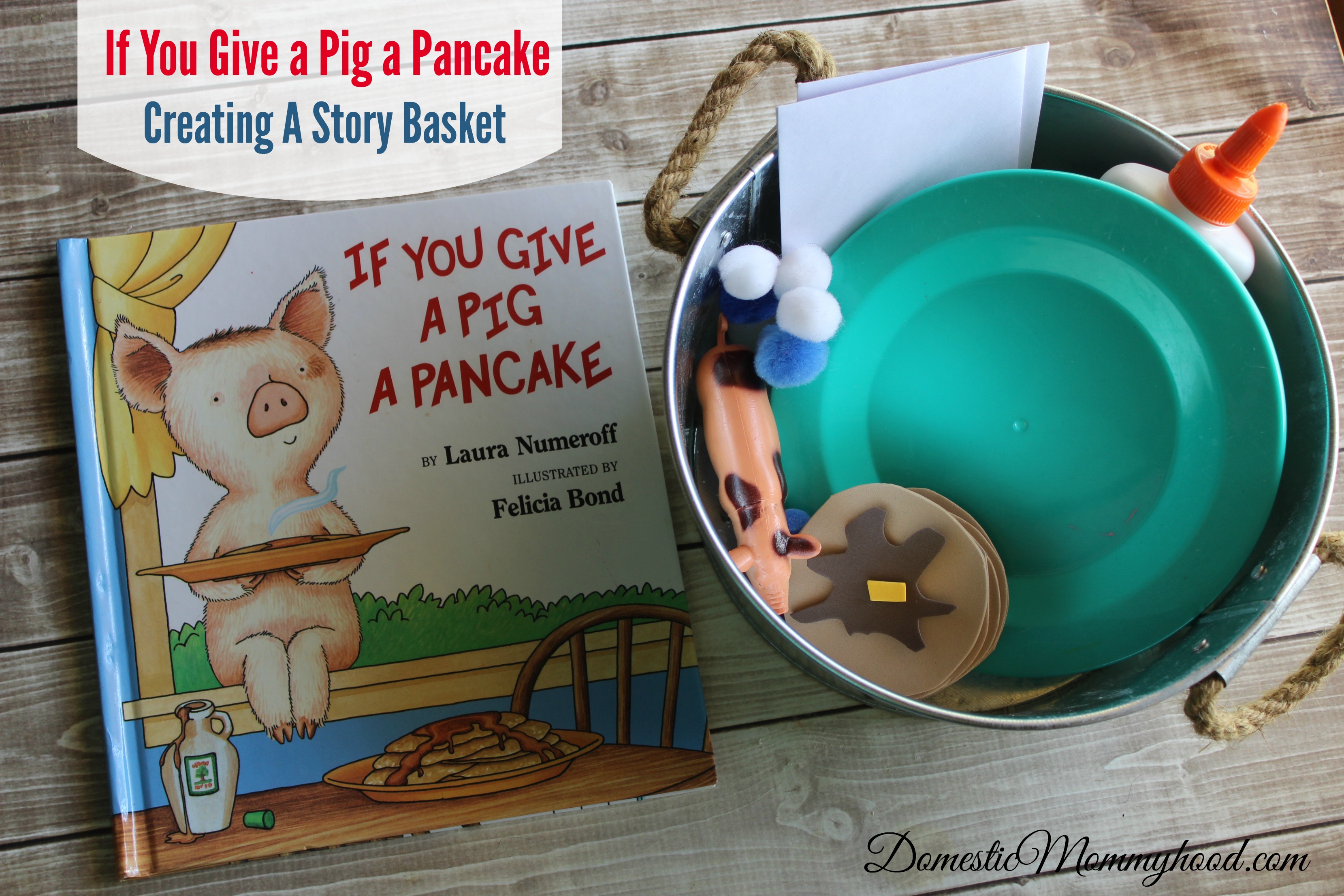 If You Give a Pig a Pancake Math and Literacy PreK Kids