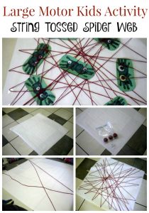 large-motor-kids-activity-making-a-spider-web-string-tossed-spider-web