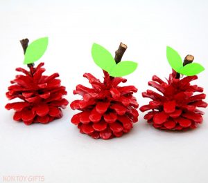 pine-cone-apple-crafts