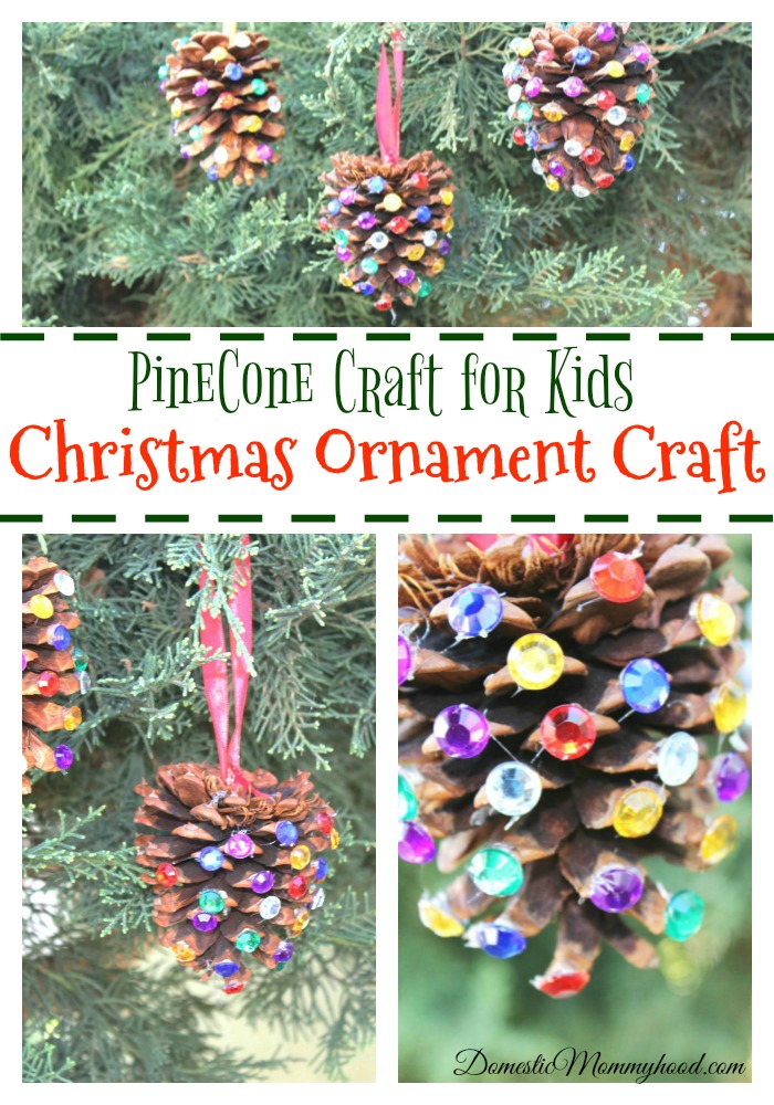 Easy Pinecone Snowman Craft for Kids - Look! We're Learning!, Pinecones For  Crafts 