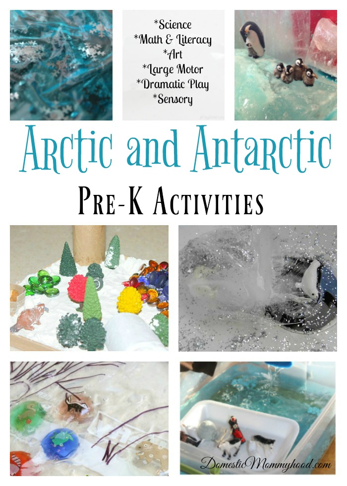 Arctic Animals Math and Literacy Activities and Centers for Preschool and  Pre-K