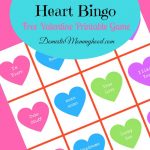 Conversation Heart Bingo Free Printable Game - Domestic Mommyhood