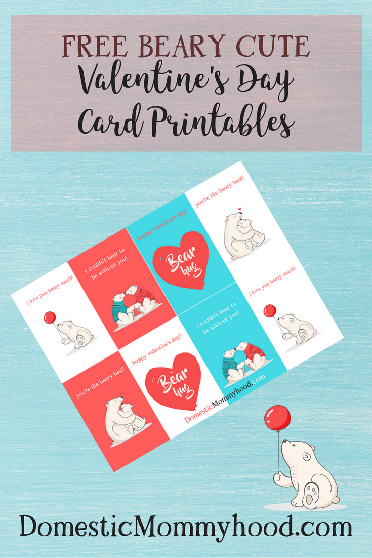 Free Valentines Day Printable cards