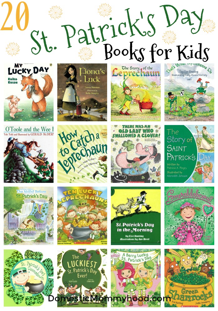 st pattys day books for kids