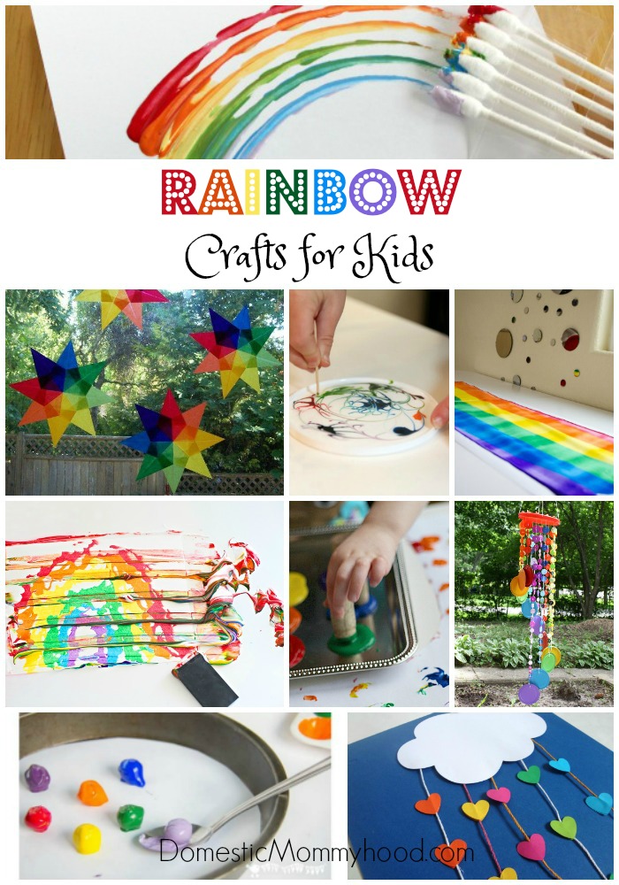 27 Rainbow Crafts for Kids