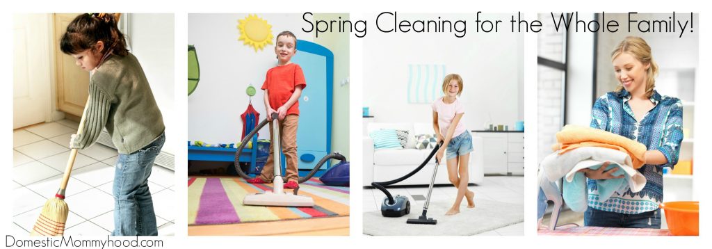 spring cleaning for the whole family