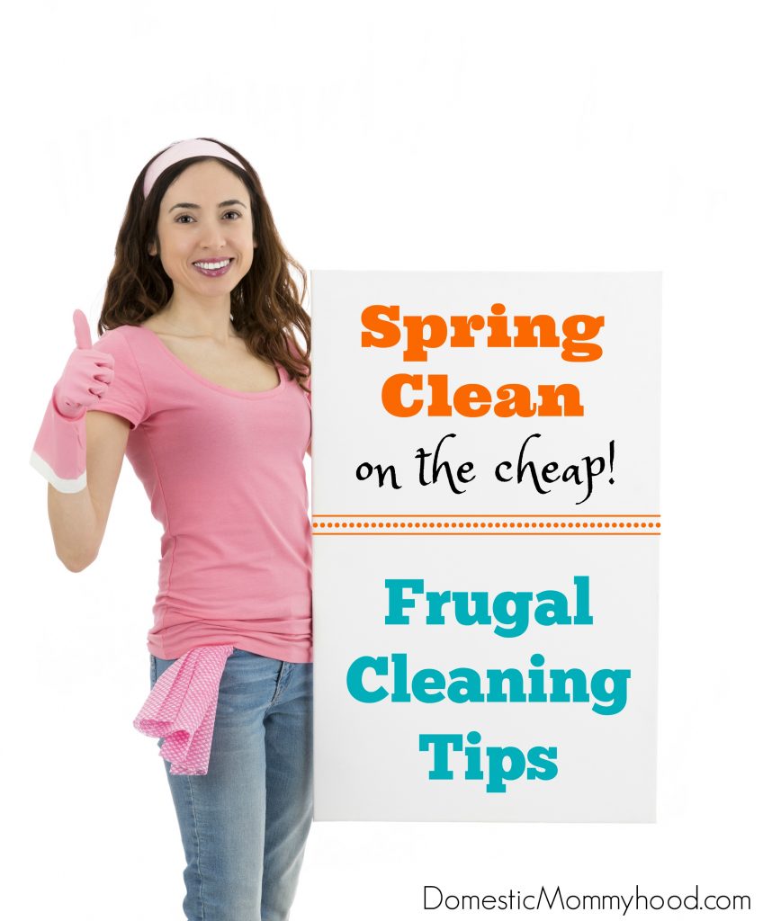 spring cleaning on the cheap frugal cleaning tips